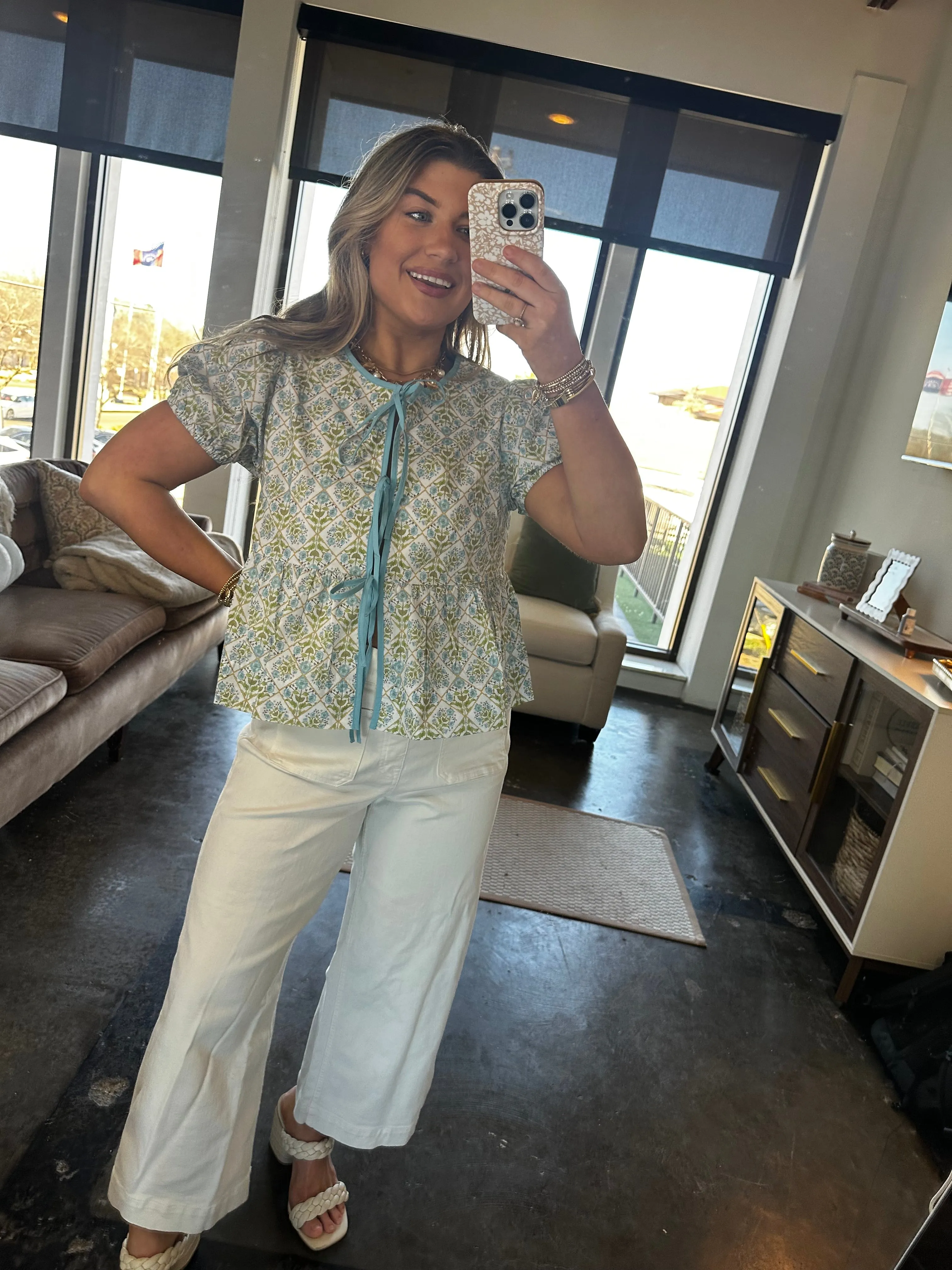 Margot Tie Top