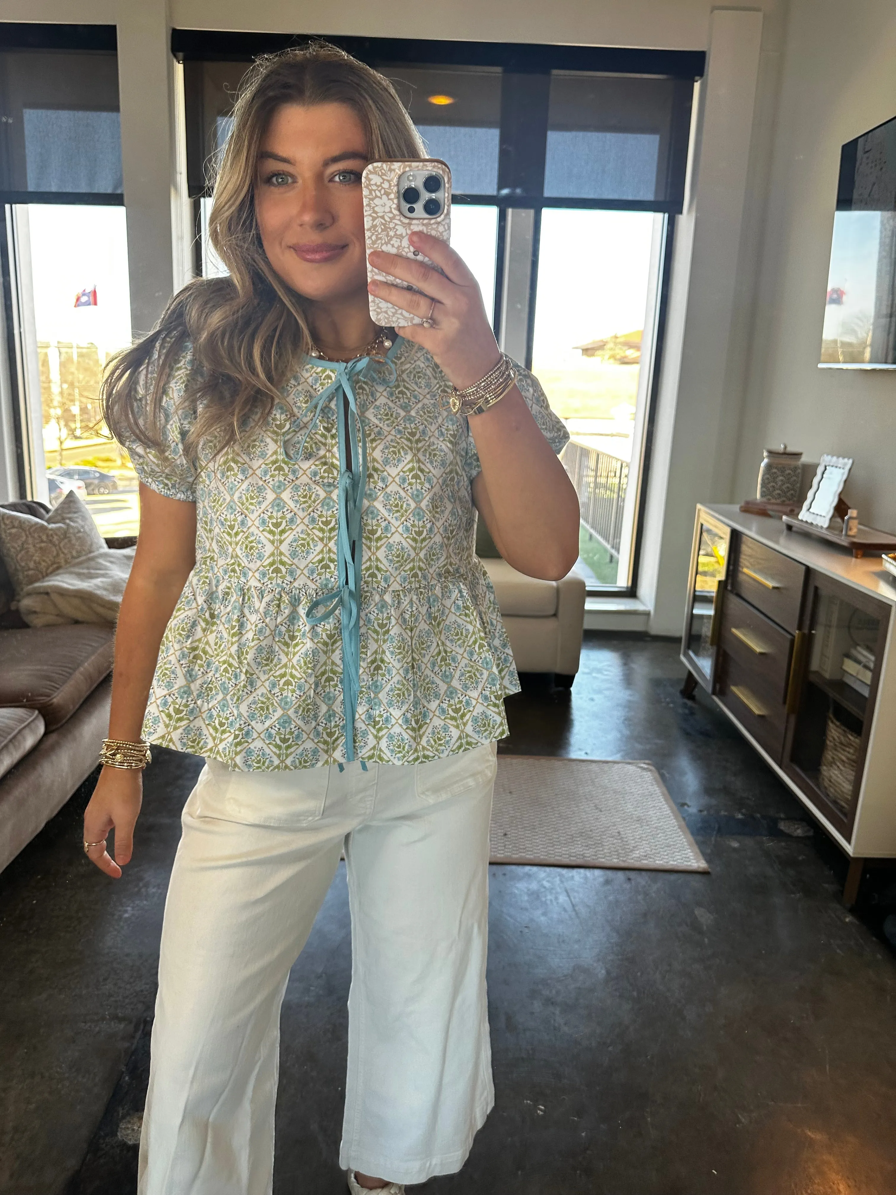 Margot Tie Top