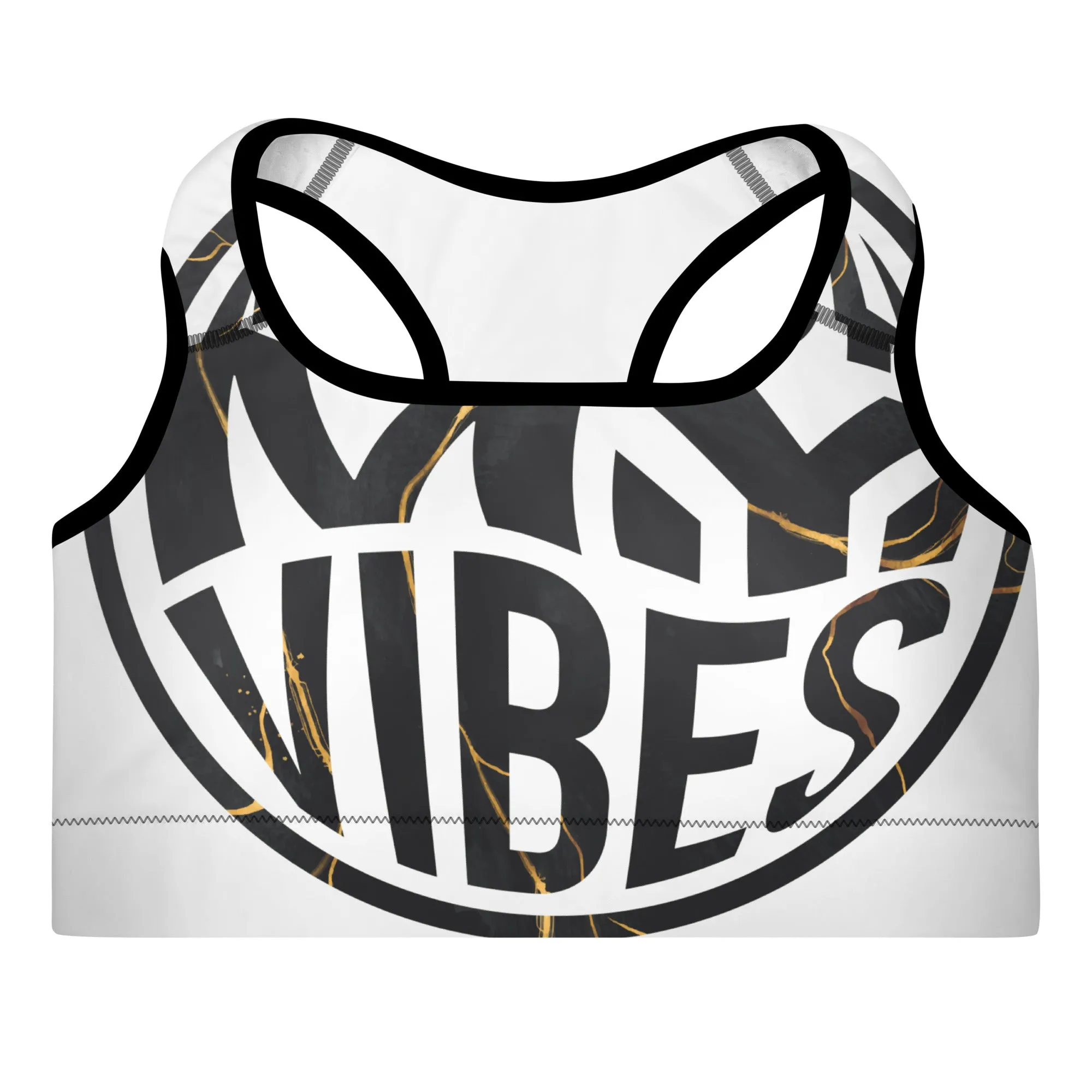 Match My Vibes Padded Sports Bra