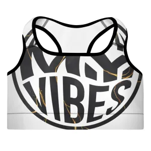 Match My Vibes Padded Sports Bra