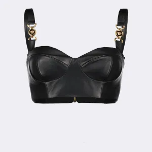 Medusa Black Sports Bra