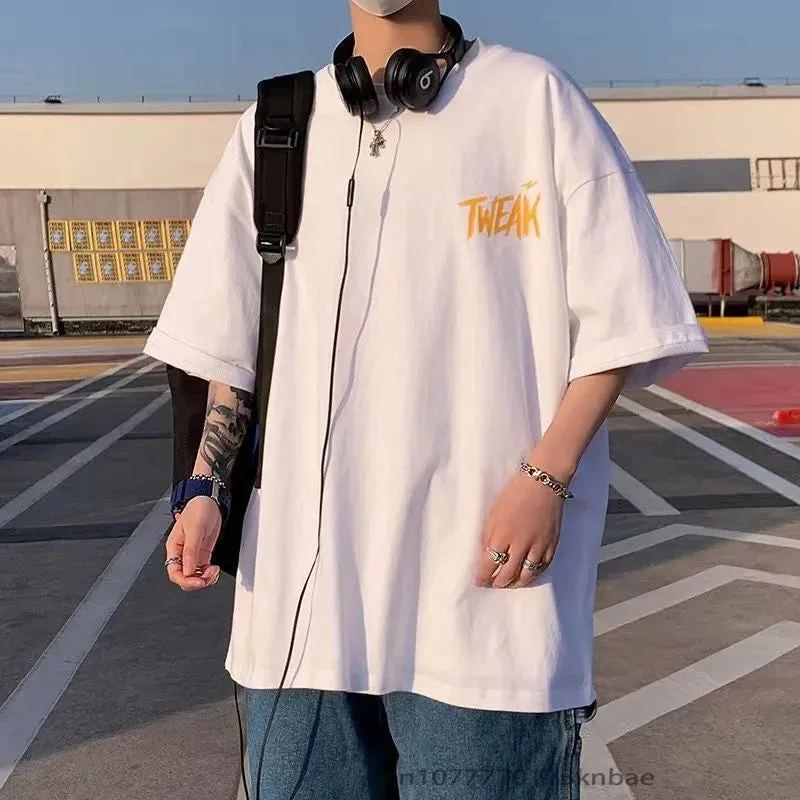 Men's Anime Skateboard T-shirt Hip Hop Fashion