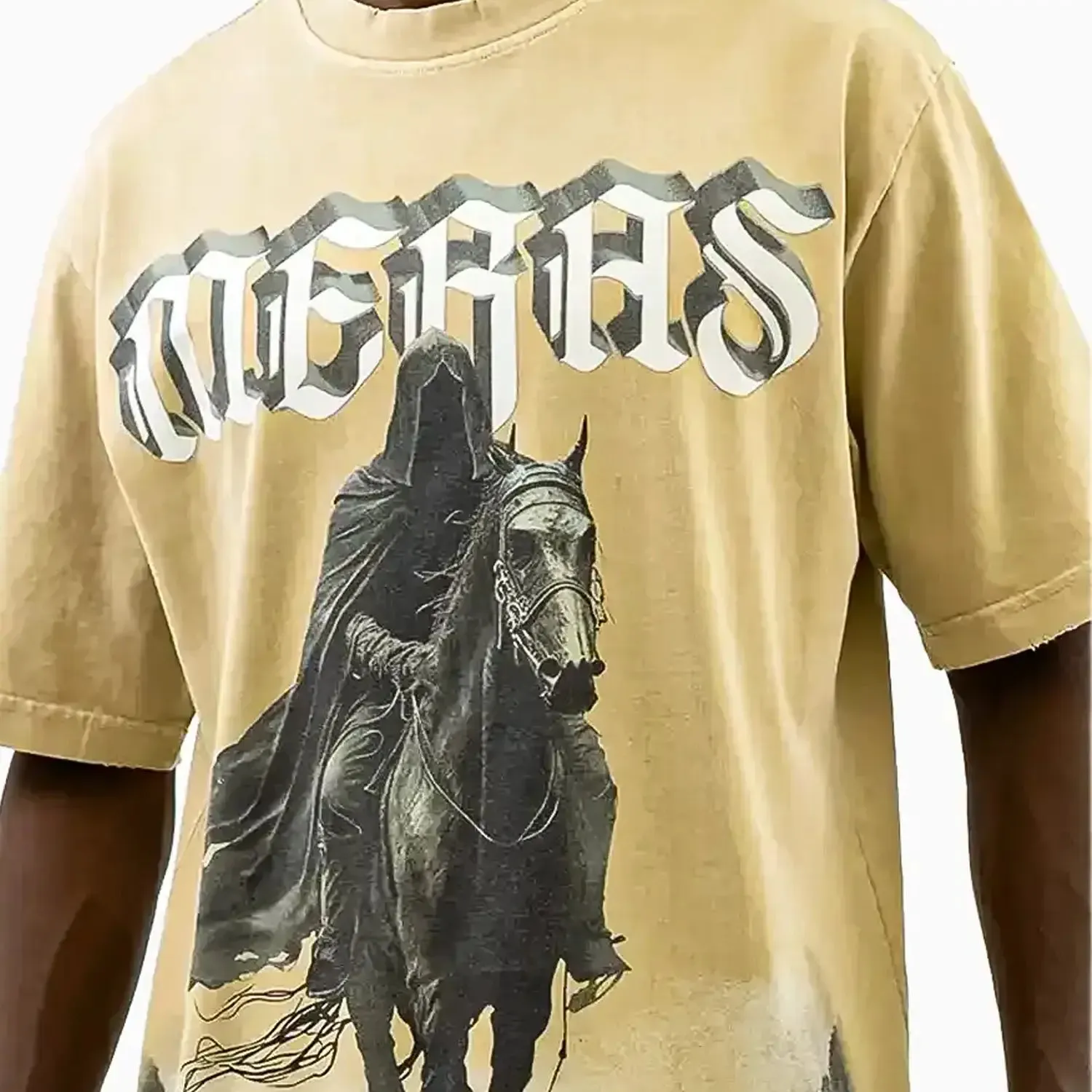 Men's Black Knight Crew Neck T-Shirt