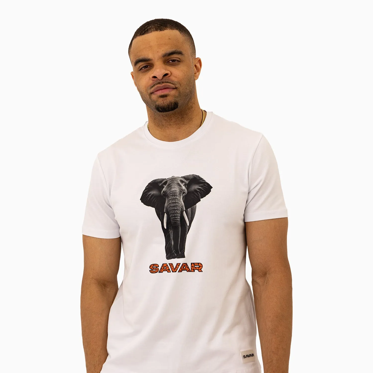 Men's Elephant Logo Short Sleeve T-Shirt