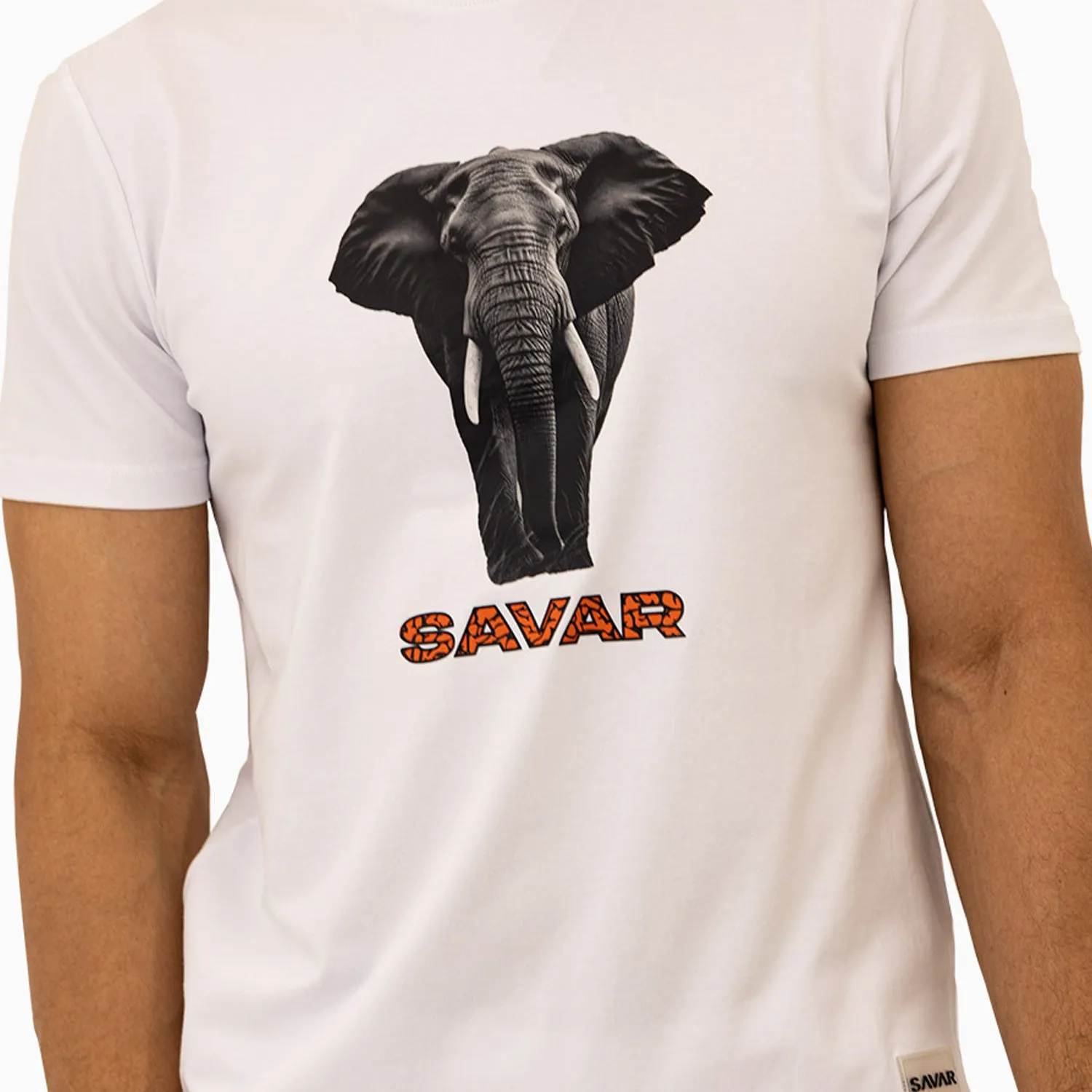 Men's Elephant Logo Short Sleeve T-Shirt
