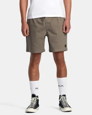 Mens Escape Elastic Waist Shorts 17"