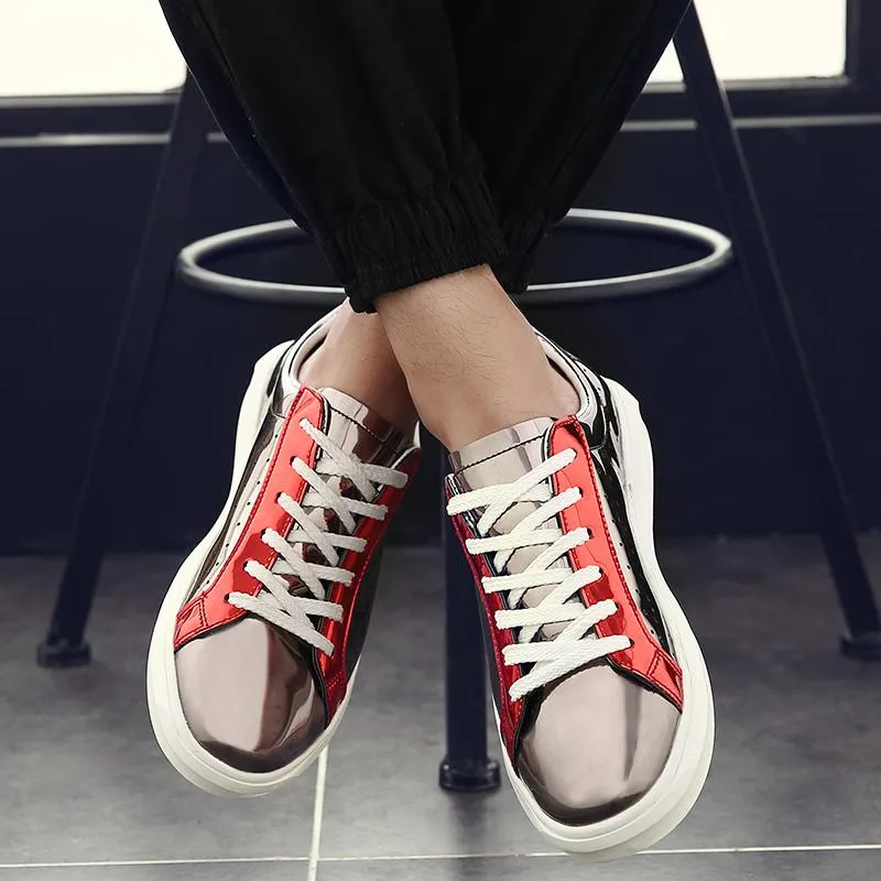 Men's Sequined Low Tops