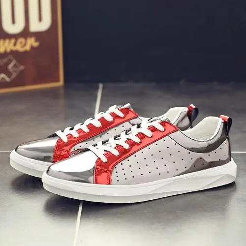 Men's Sequined Low Tops