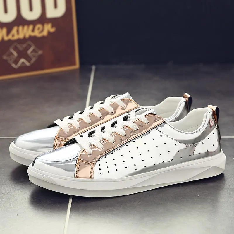 Men's Sequined Low Tops