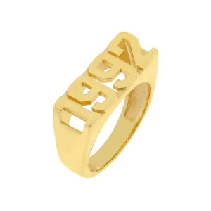 Men's Year Ring