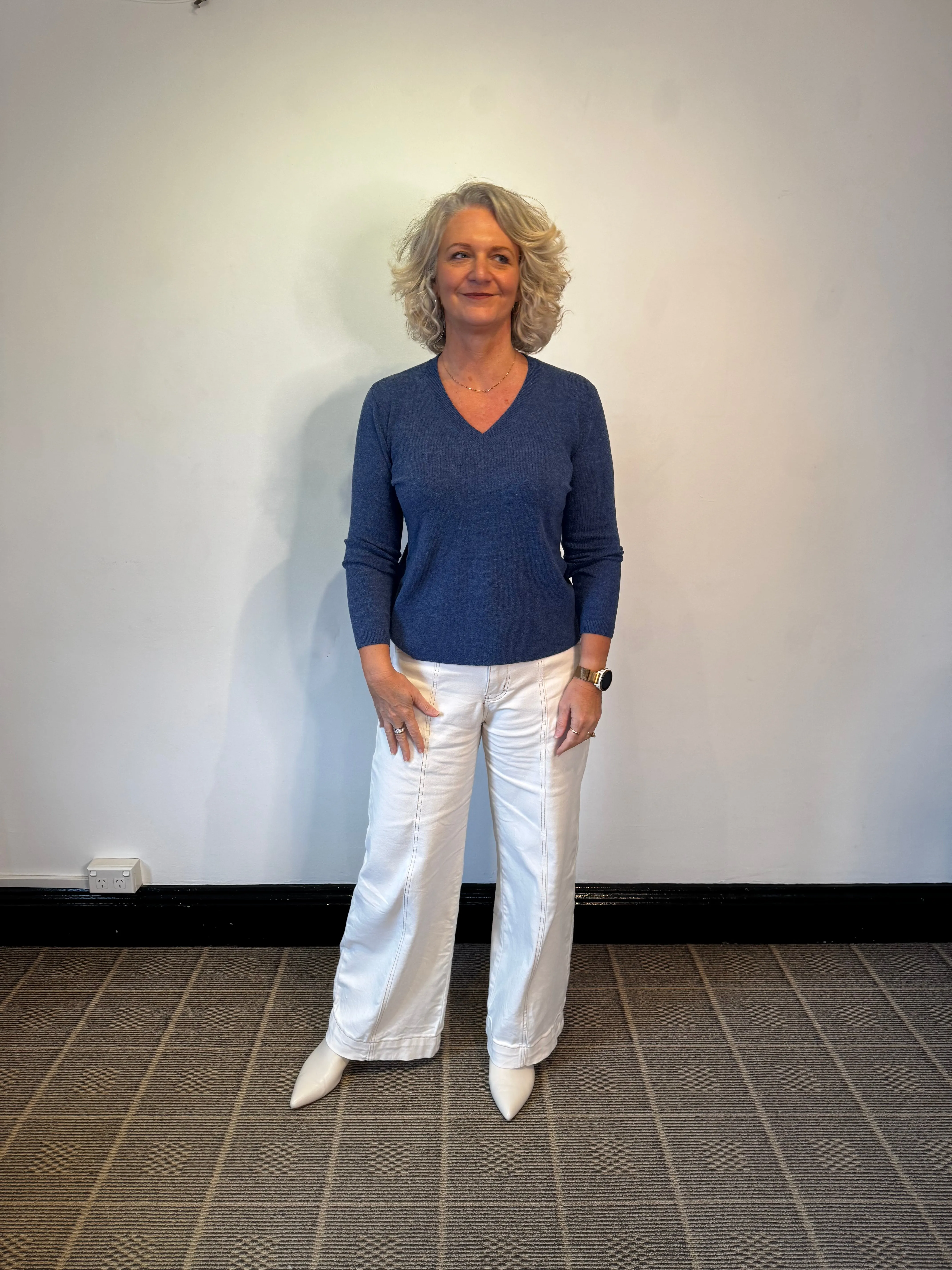 Merino Essential V Neck Essential Jumper