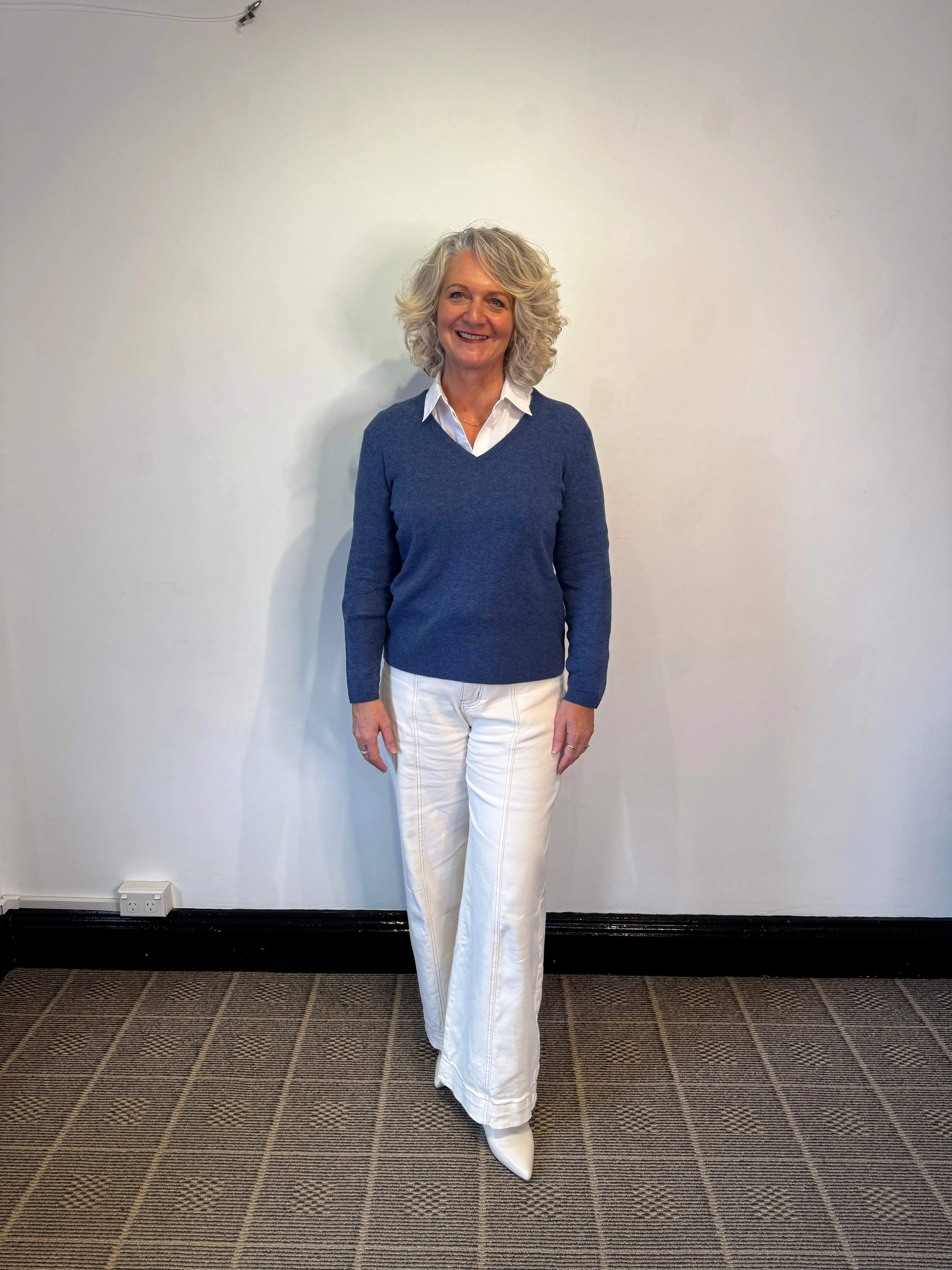 Merino Essential V Neck Essential Jumper