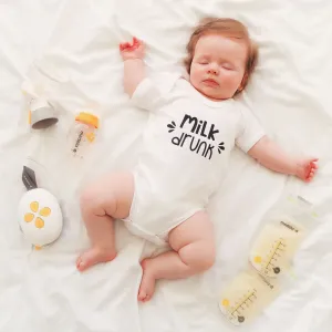 Milk drunk Baby vest