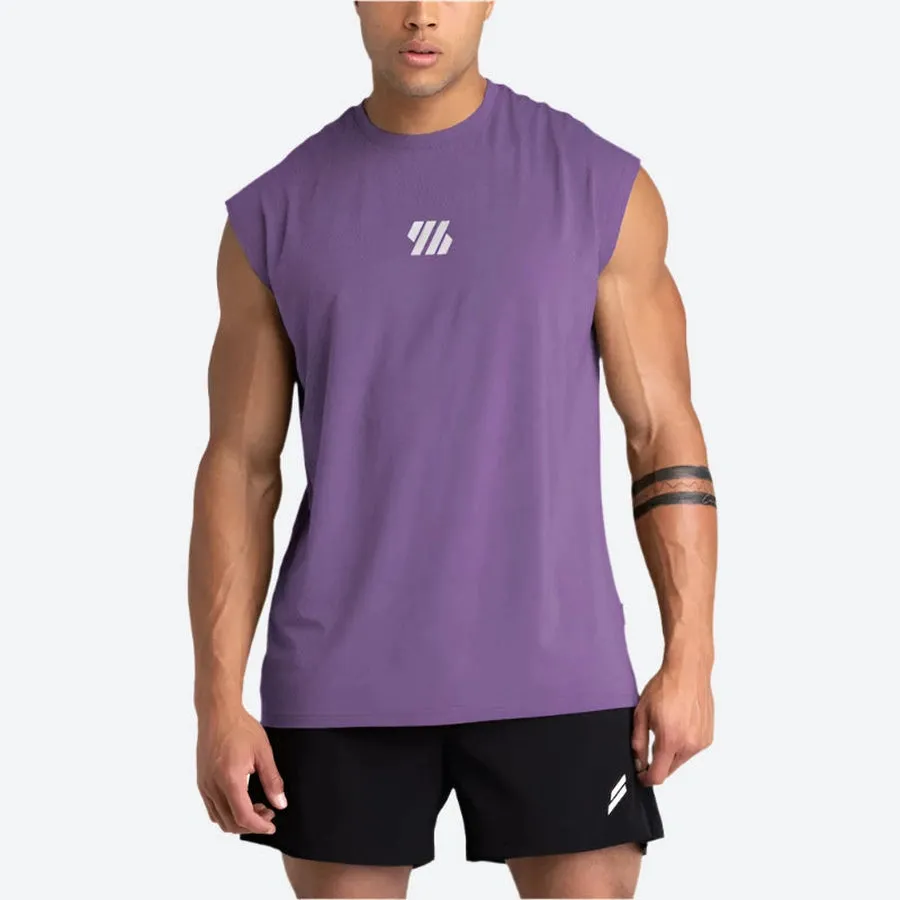 Minimalist Sleeveless Workout Training Tops