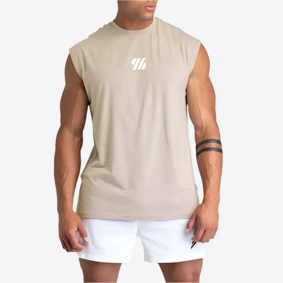 Minimalist Sleeveless Workout Training Tops