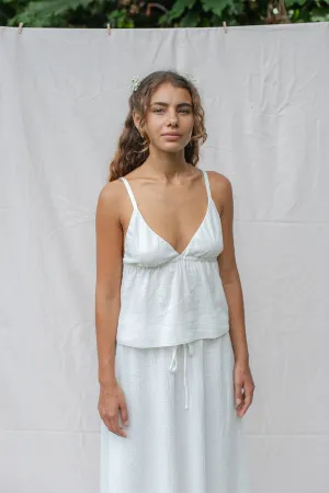 Mökki Halter Top Off White