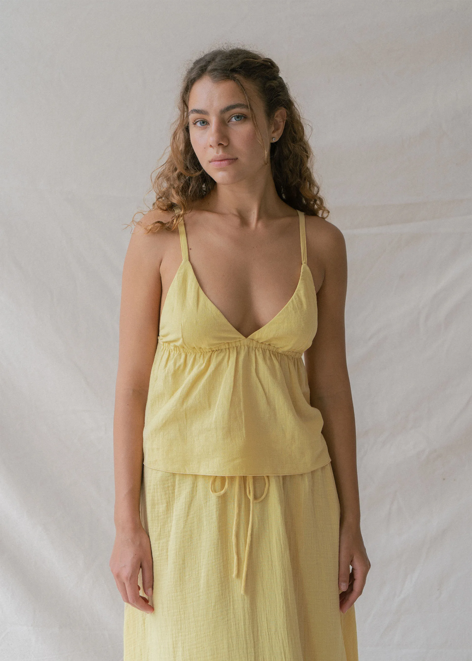Mökki Halter Top Sunlight
