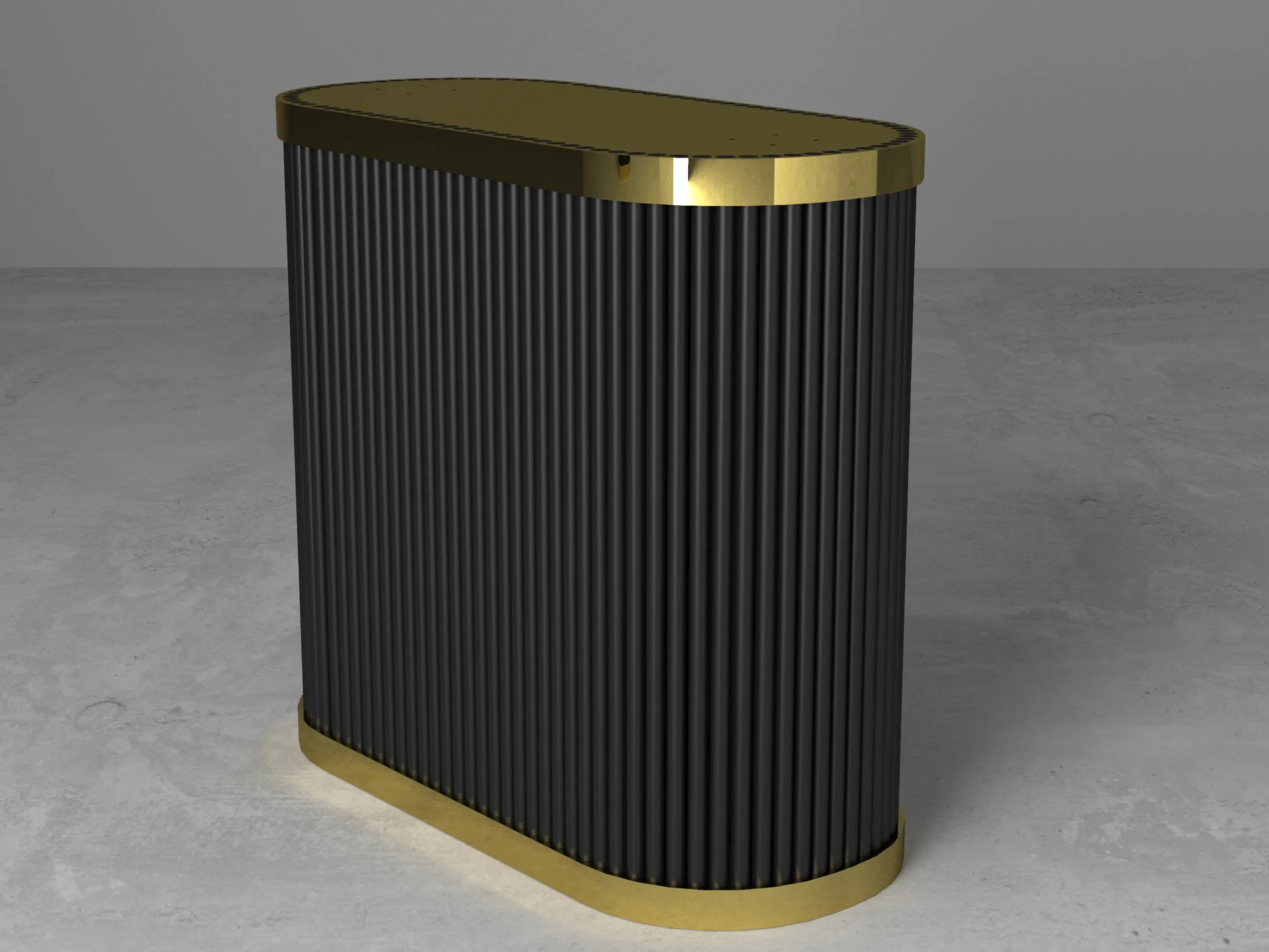 Modern Pedestal Metal Table Base |Dining Table Base |Customizable; Rectangular, Square Table Tops  | ADA DIZDAR 2852