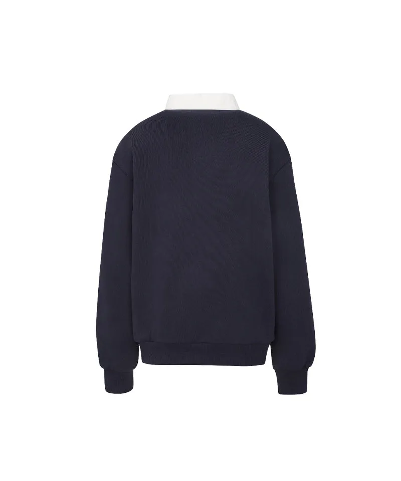 Monday Flow Sports & Golf Club Jersey Top - Navy