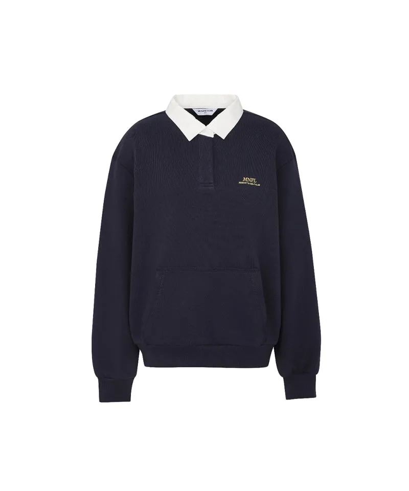 Monday Flow Sports & Golf Club Jersey Top - Navy