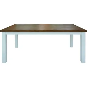 Montreal Hampton Classic Dining Table - Oak and White