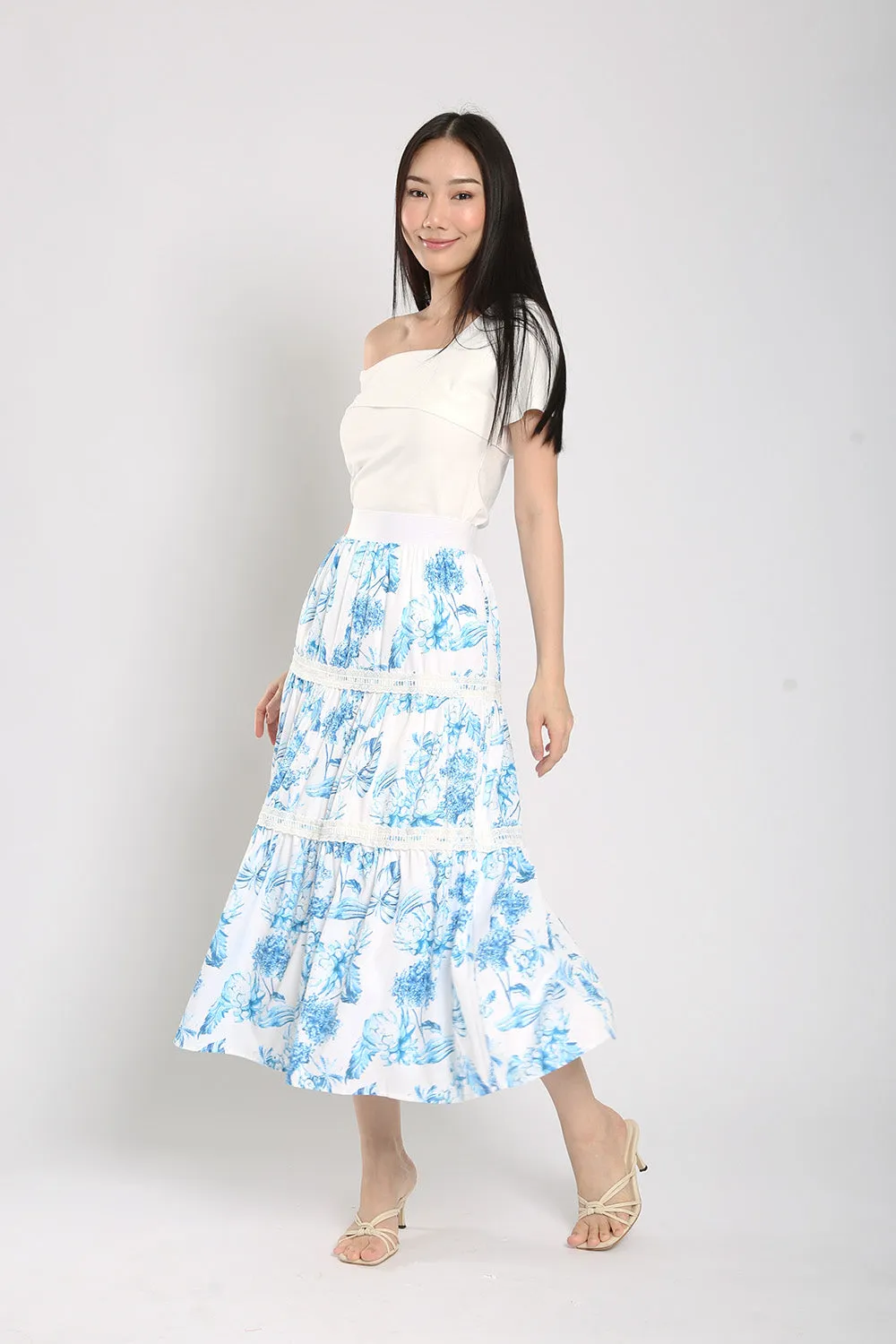Morie Top in White