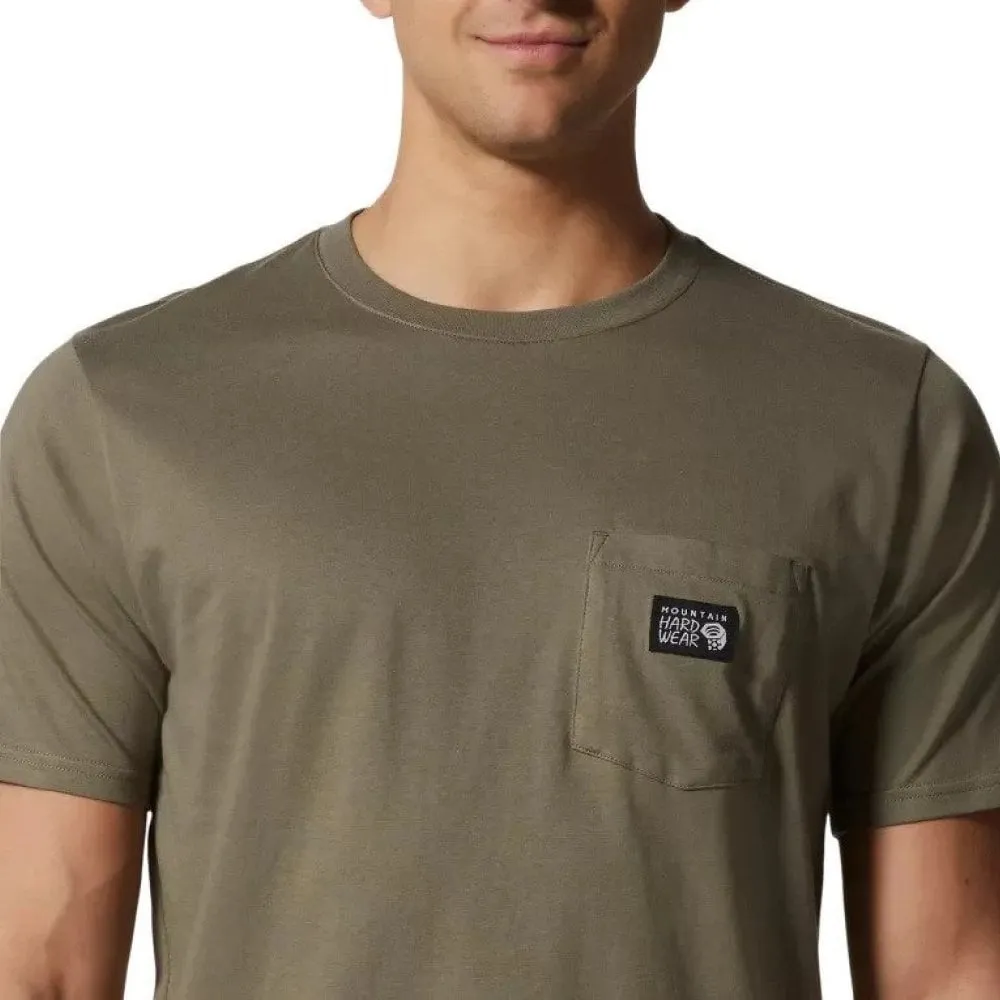 Mountain Hardwear Men's MHW Logo Label Short Sleeve Pocket T-shirt