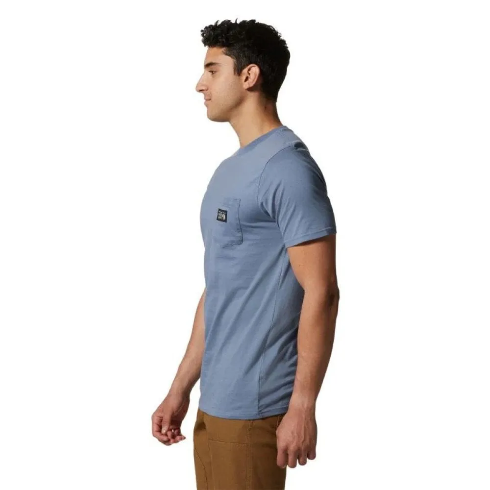 Mountain Hardwear Men's MHW Logo Label Short Sleeve Pocket T-shirt