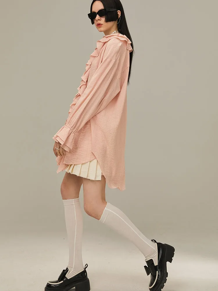 Multi-Layered Ruffled Shirt