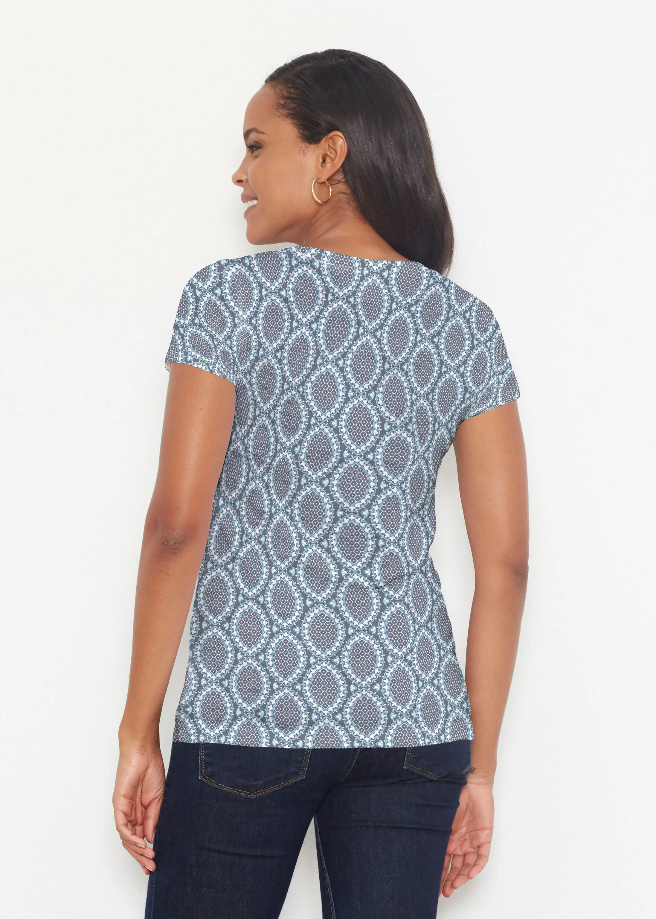 Namaste Lace (13370) ~ Signature Short Sleeve Scoop Shirt