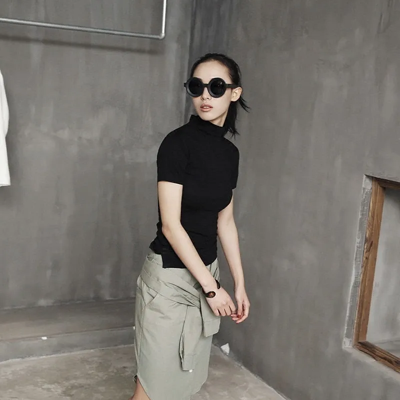 Nana Mock Neck Top