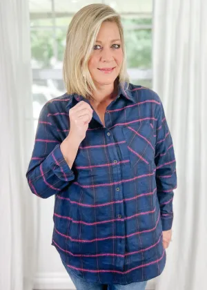 Navy Plaid