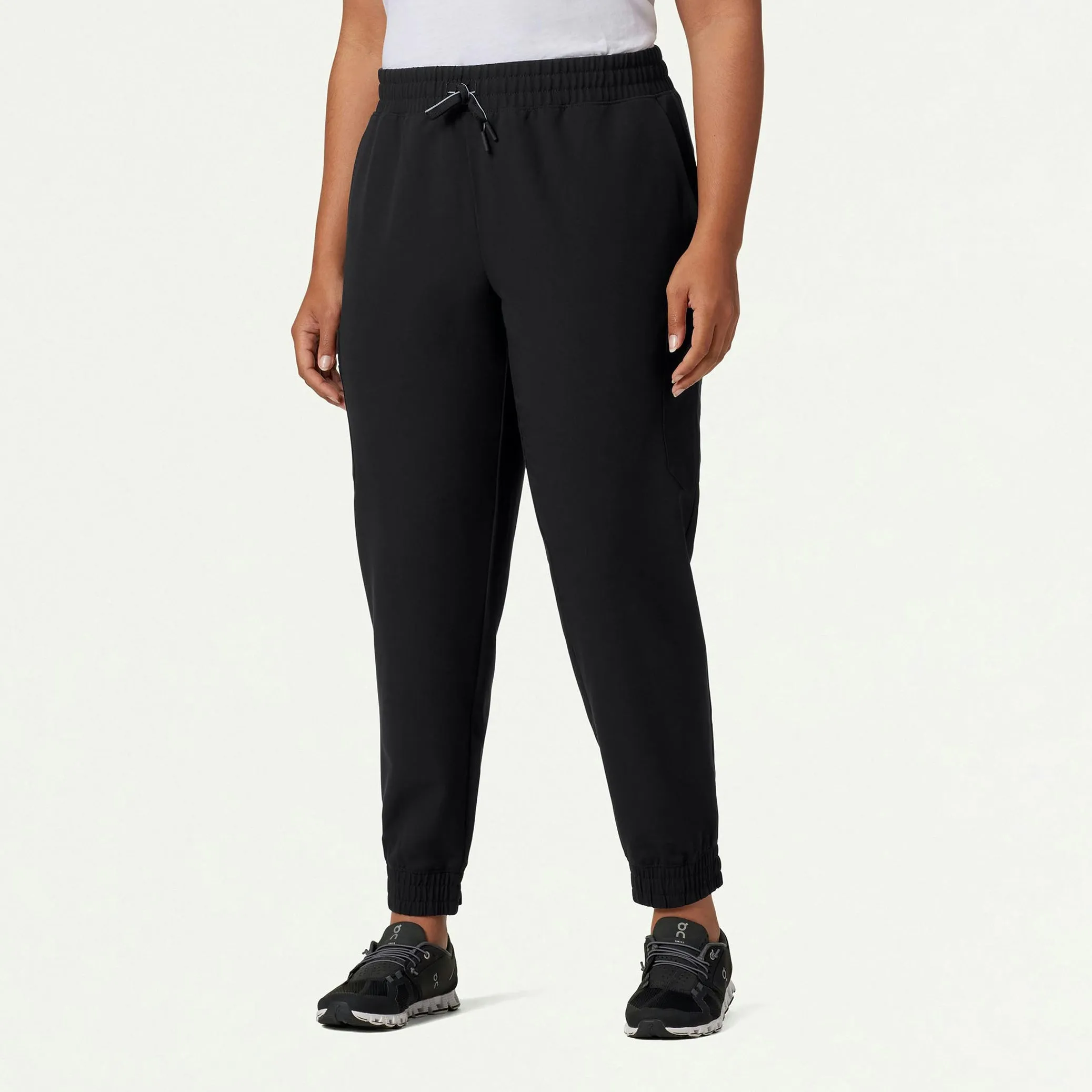 Neo Everyday Cargo Scrub Jogger - Black