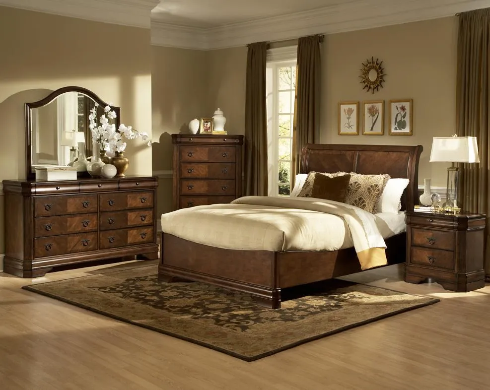 New Classic Sheridan Dresser in Burnished Cherry