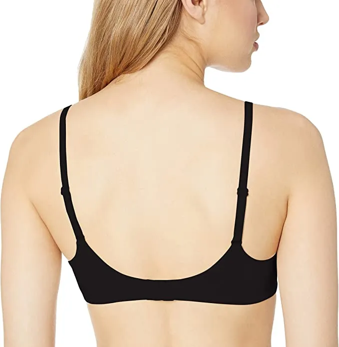 New with tags! Amazon Essentials womens Classic T-Shirt Bra, Black, Sz 32D!