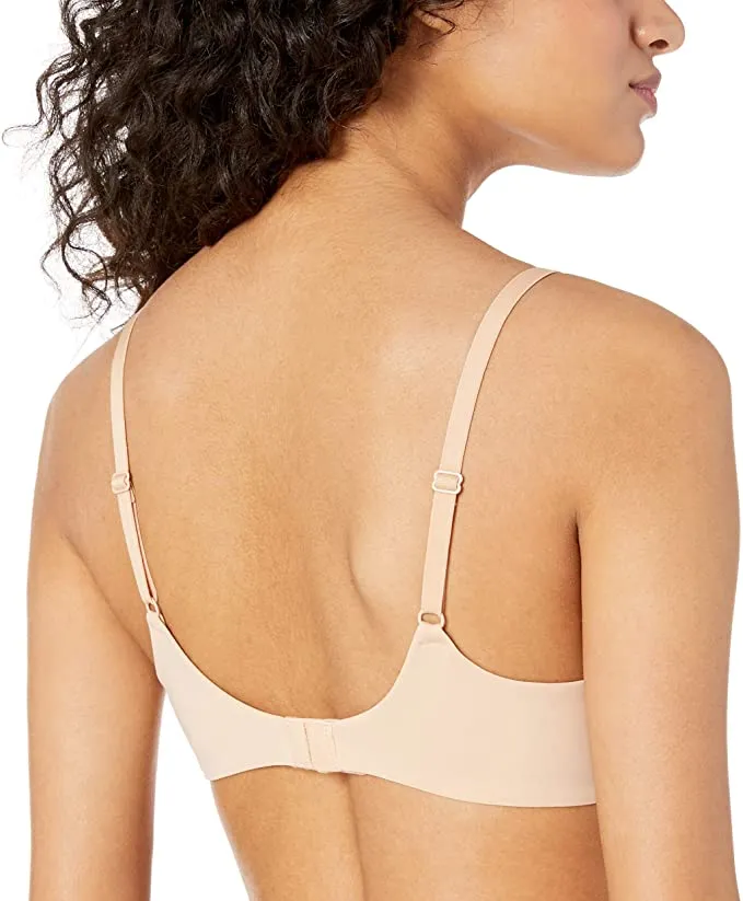 New with tags! Amazon Essentials Women's Classic T-Shirt Bra, Light Pink, Sz 34C!