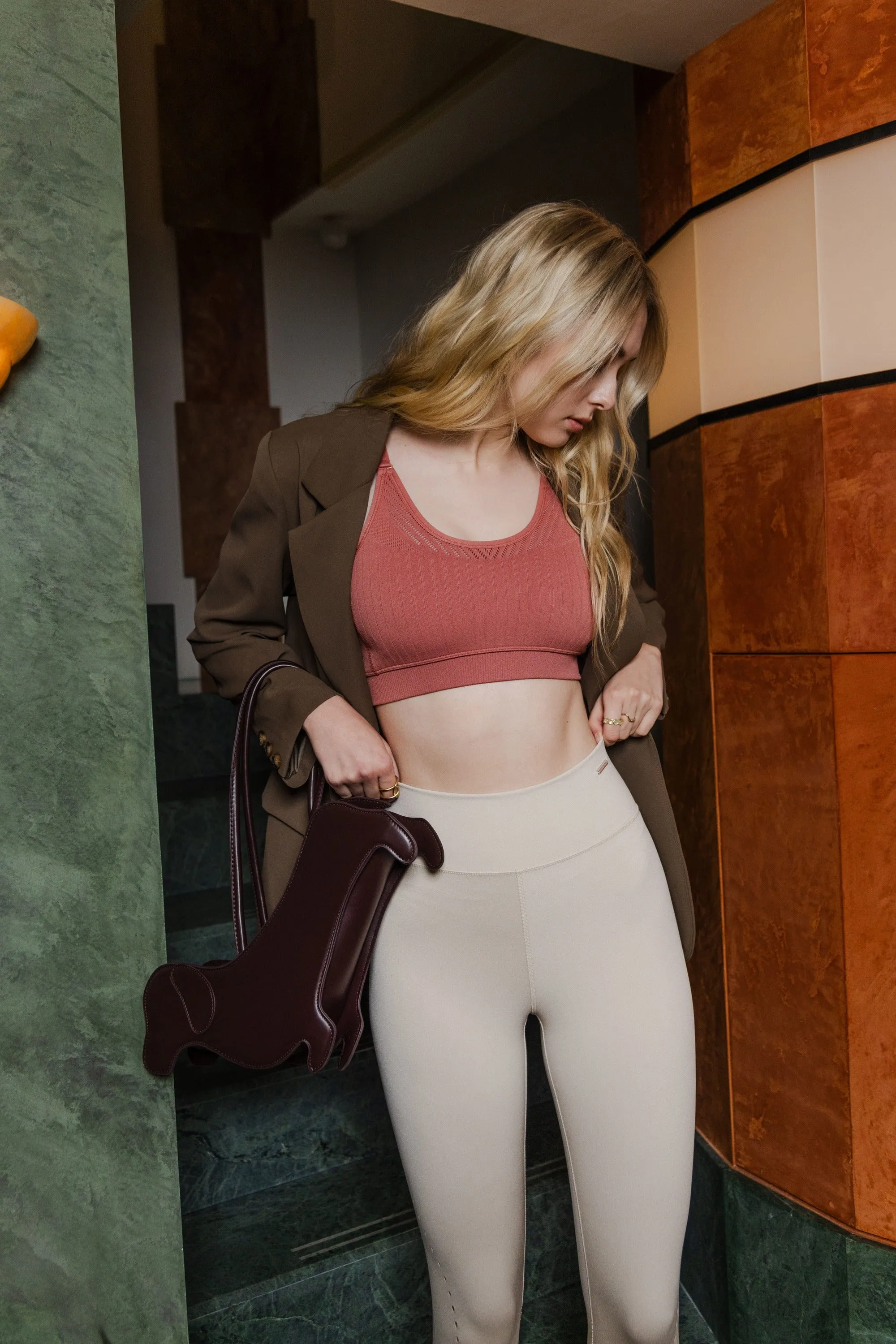 Newday Open Back Light Support Bra