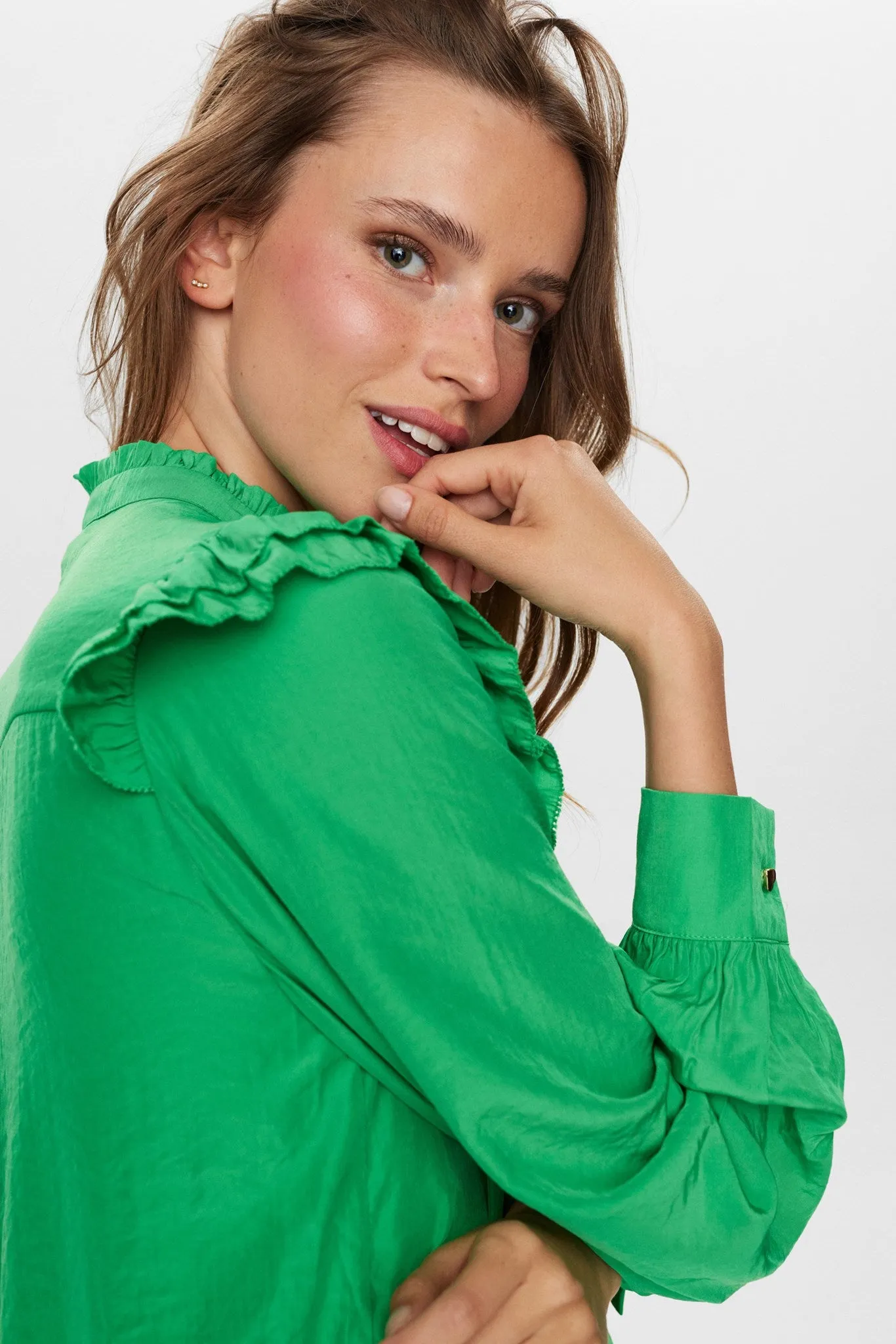 NUFLOUNCE SHIRT - Classic Green