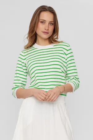 NUNICOLE NEW PULLOVER - GOTS - Classic Green
