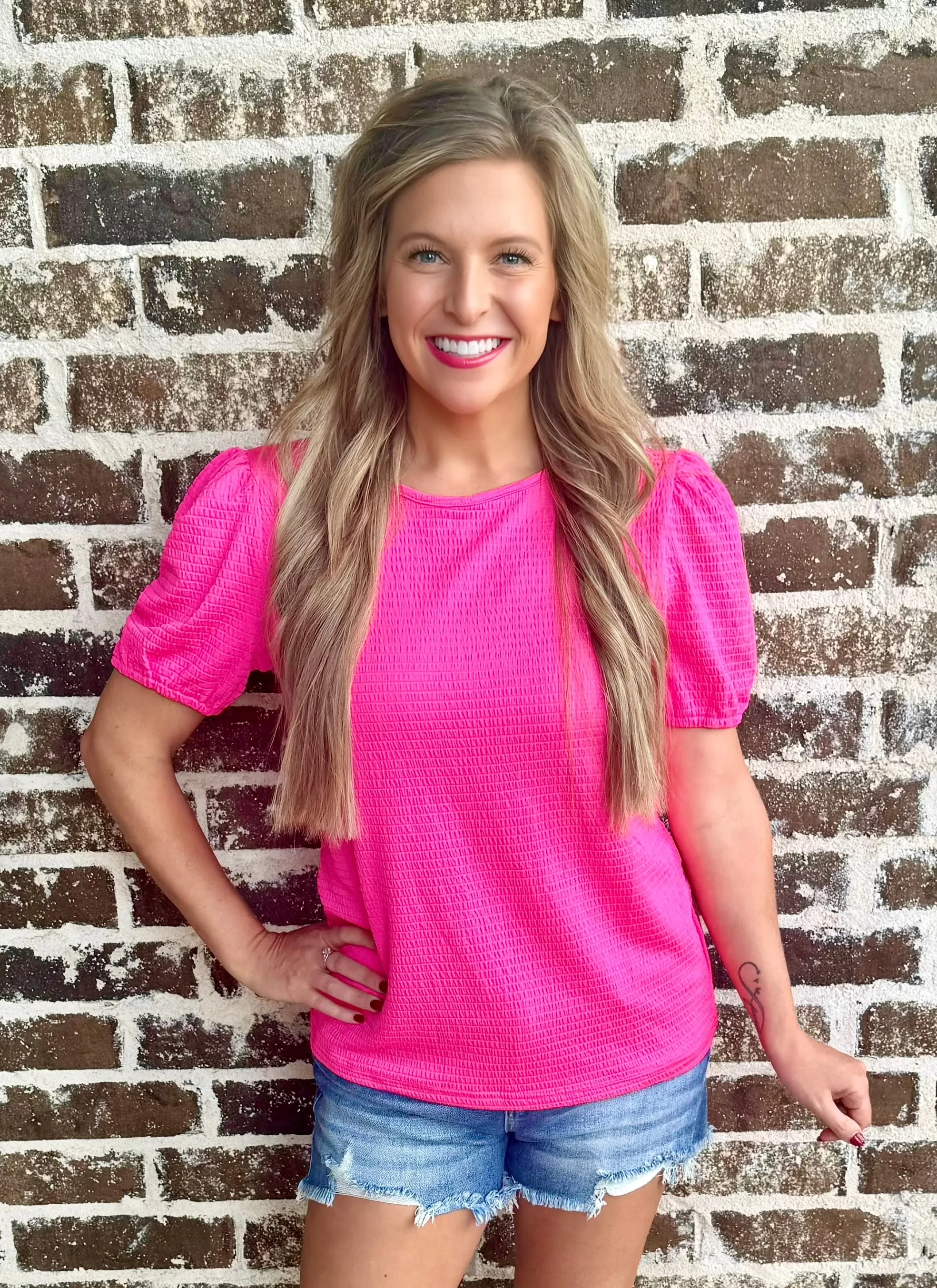 Oh So Chic Top Pink