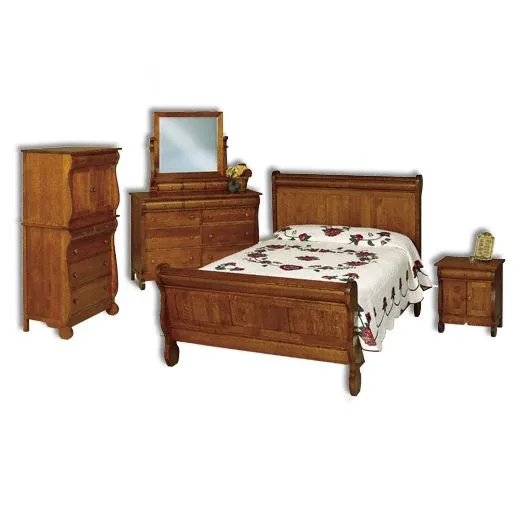 Old Classic Sleigh 7-Drawer Chest