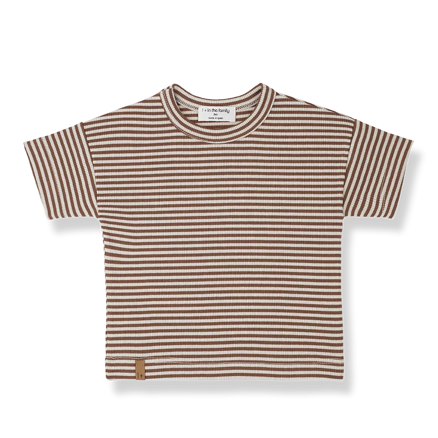 One More In The Family- ARISTIDE TEE (sienna)