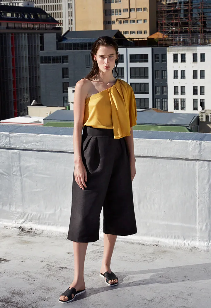 One Sided Frilled Blouse