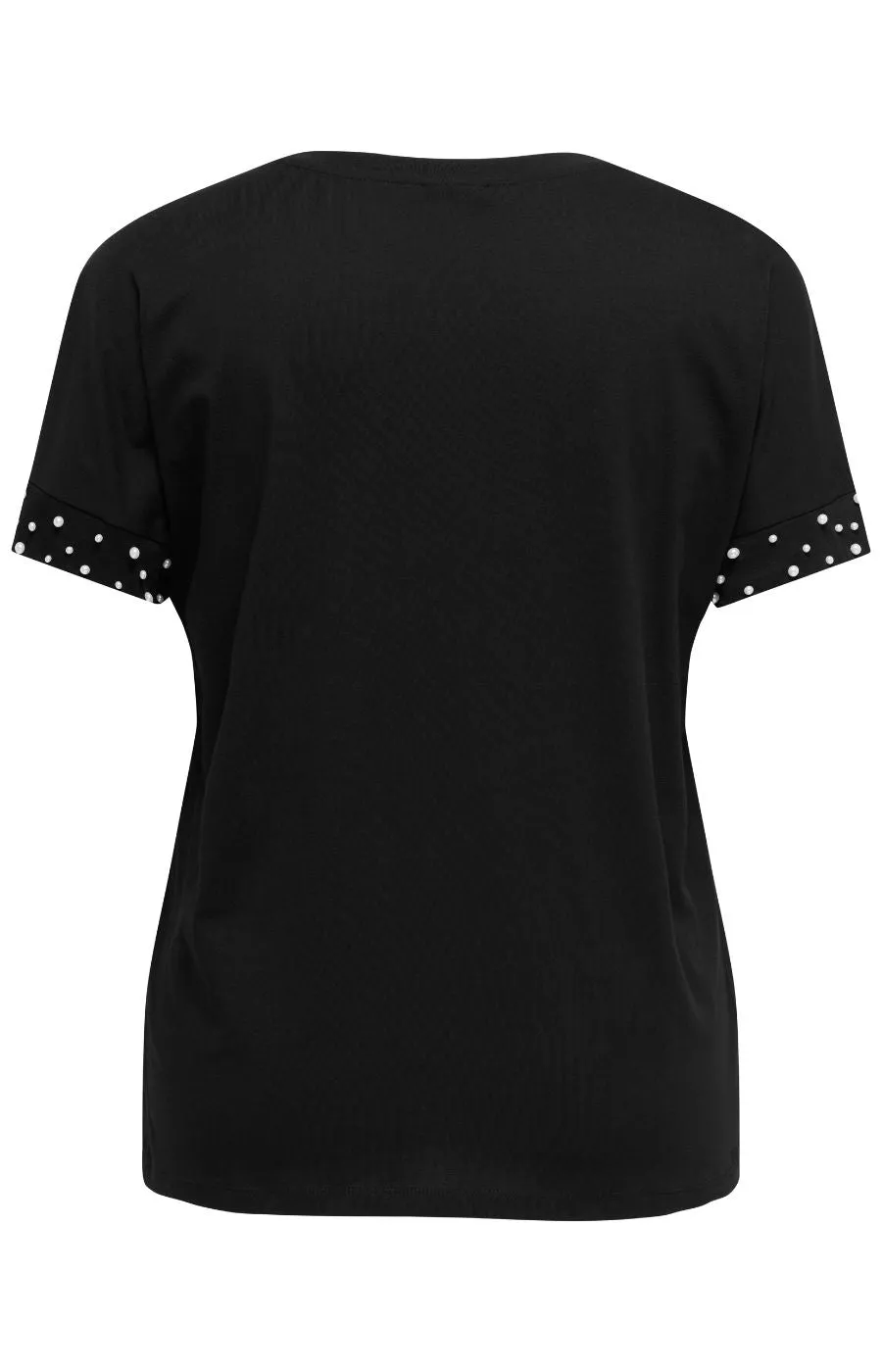 Only Carmakoma Olivia T-Shirt in Black