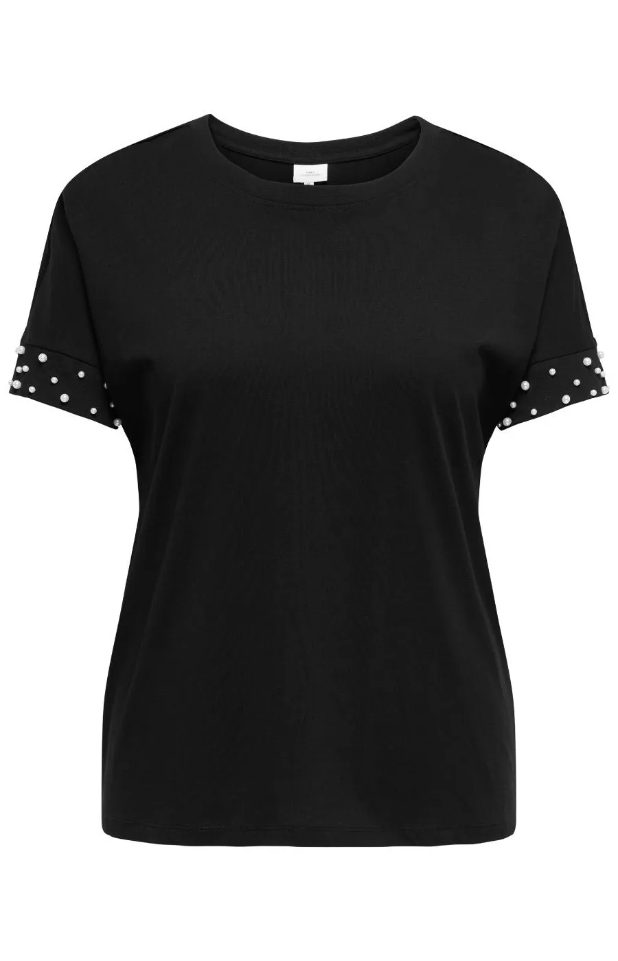 Only Carmakoma Olivia T-Shirt in Black