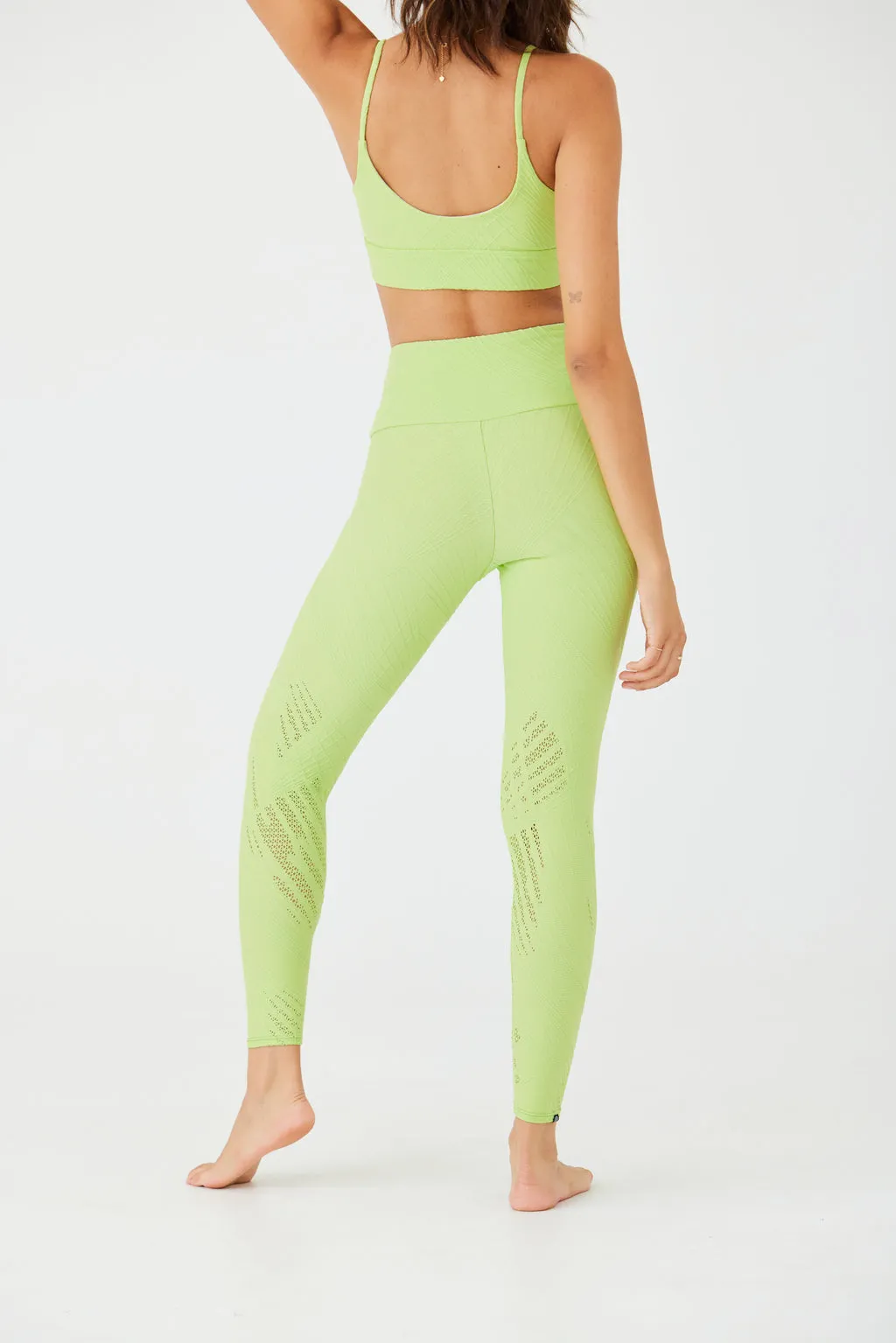 ONZIE Selenite Legging Mint Butterfly Selenite
