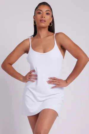 ONZIE Tennis Dress White Rib