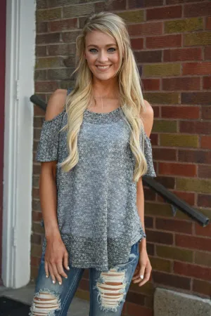 Ophelia Top ~ Charcoal