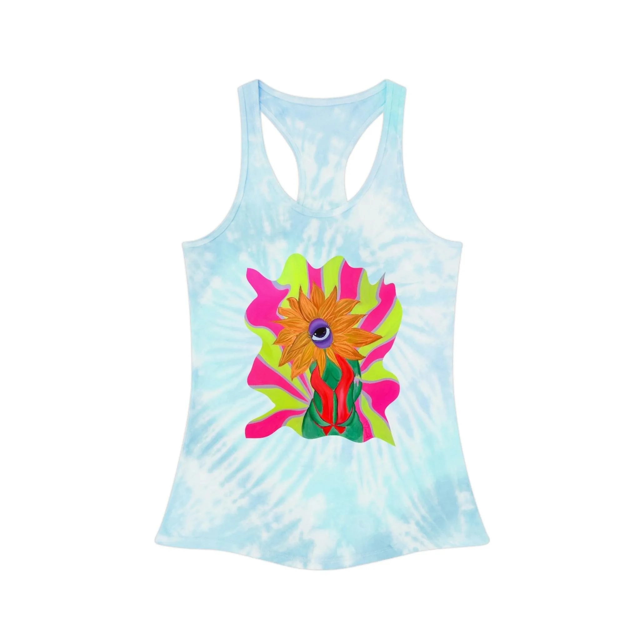 Ophileia Tie Dye Racerback Tank Top