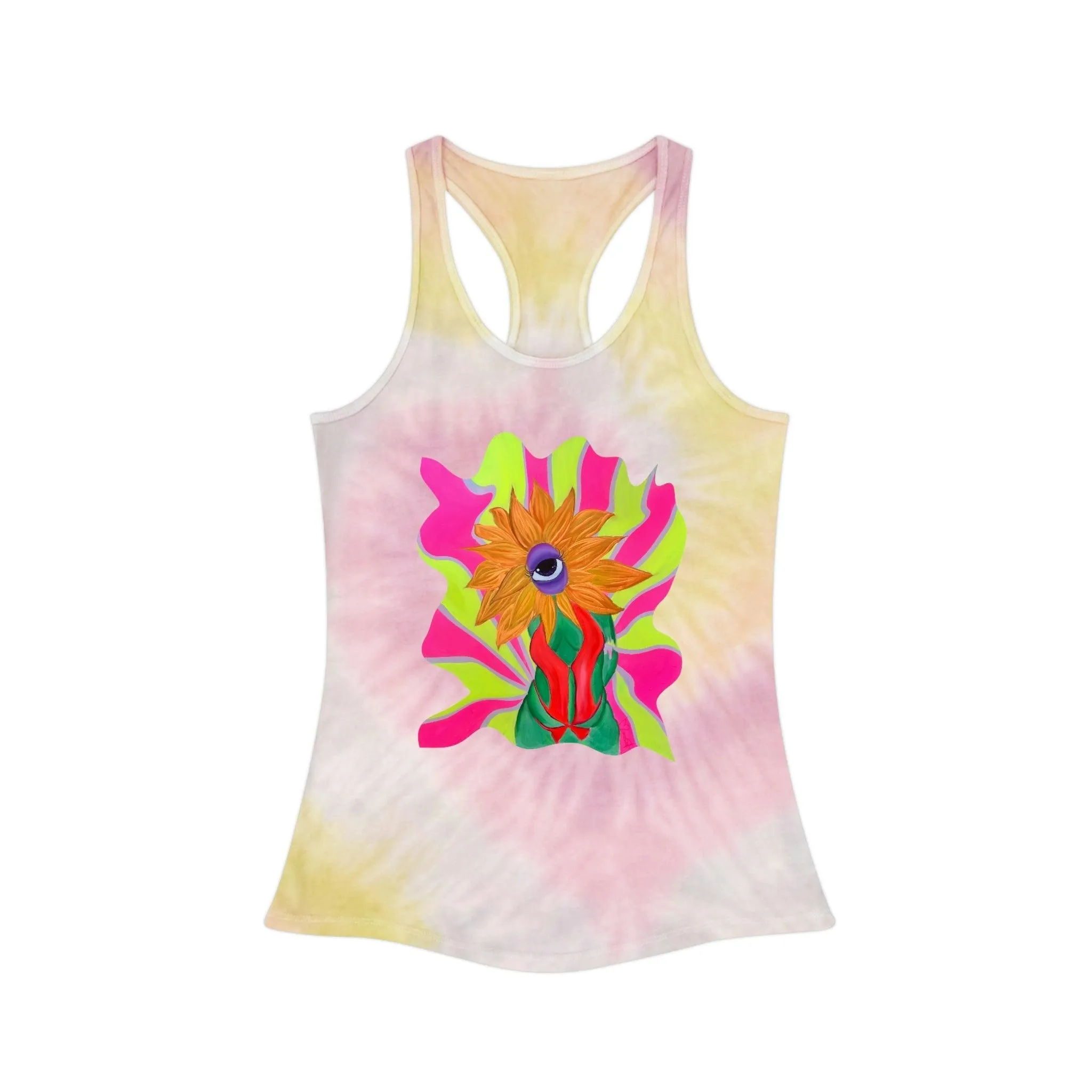 Ophileia Tie Dye Racerback Tank Top
